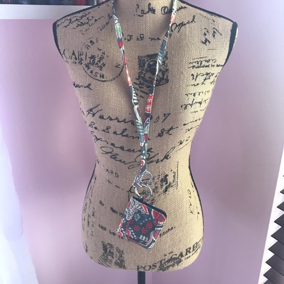 Vera Bradley Accessories - Vera Bradley ID and land yard